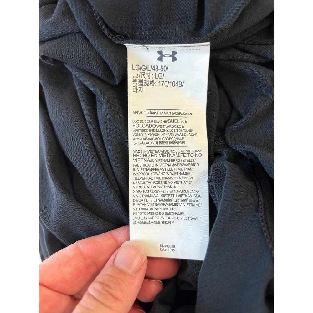 NEW Under Armour Black Open Back Long Sleeve Training Top Women's Large‎ - Picture 6 of 6